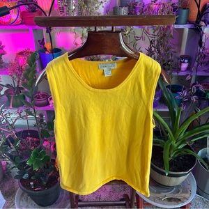 Yellow tank top